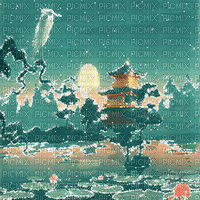 Japanese Inspired Background©ESME4EVA2021 - Бесплатни анимирани ГИФ