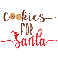 Christmas Text Cookies Santa Claus - Bogusia - png grátis