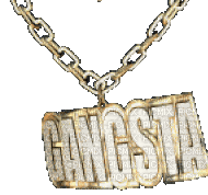 gangsta chain gif - GIF animé gratuit