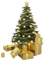 Christmas tree. Animated. Leila - GIF animate gratis