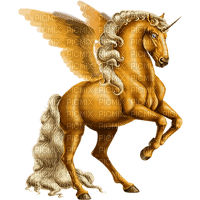 Конь единорог - png grátis