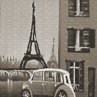 kikkapink paris car animated background - Ilmainen animoitu GIF