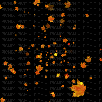 Background.Animated.Autumn.Leaves.Orange.Yellow - GIF เคลื่อนไหวฟรี