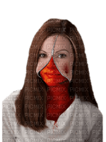 woman zip face bp - png grátis