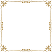Gold frame Rox - kostenlos png