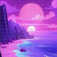 Purple Beach - 免费PNG