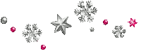 soave deco animated snowflake stars ball christmas - Besplatni animirani GIF