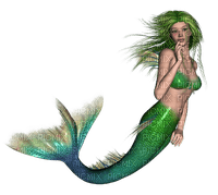 MMarcia  sereia Sirène Mermaid - Free PNG