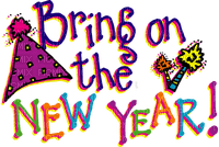 Kaz_Creations  Text Logo Bring On The New Year - 免费PNG