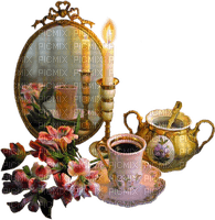 candle light and coffee Joyful226/Connie - PNG gratuit