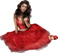 Woman in dress. Ball gown. Leila - PNG gratuit