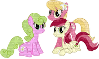 flower ponies - Free PNG