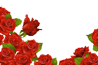 Róże bukiet - GIF animé gratuit