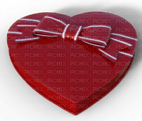 box of chocolates heart Valentine's Day - PNG gratuit