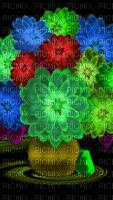colorfull flower - 無料のアニメーション GIF
