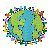 World Peace Unity - GIF animé gratuit
