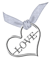 Kaz_Creations Deco Ribbons Bows Heart Love Hanging Dangly Things  Colours - png gratis