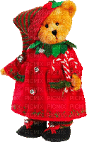 christmas bear by nataliplus - Besplatni animirani GIF