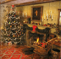 Rena Christmas Weihnachten Raum Hintergrund - бесплатно png
