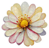 daisy watercolor Bb2 - ilmainen png