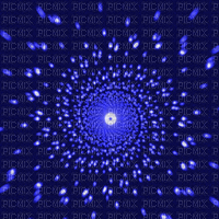 spirale bleu - Animovaný GIF zadarmo