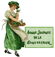 Saint-Patrick - Animovaný GIF zadarmo