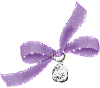 soave deco vintage animated bow jewelry purple - Бесплатни анимирани ГИФ
