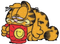 MMarcia gif Garfield - Nemokamas animacinis gif