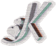 Tube lettre-K- - Бесплатный анимированный гифка