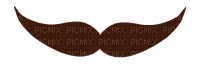 Brown Mustache PNG - 無料png