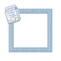 Small Blue Frame - bezmaksas png