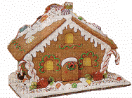 gingerbread house bp - GIF animado gratis