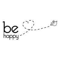 Be Happy Quote - png gratis