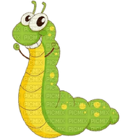 Kaz_Creations Cute Cartoon Caterpillar - png gratis