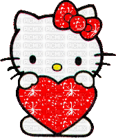 Hello Kitty - Бесплатни анимирани ГИФ