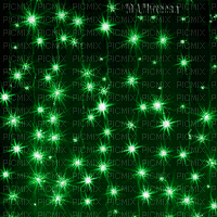 Y.A.M._Fantasy night stars green - 無料のアニメーション GIF