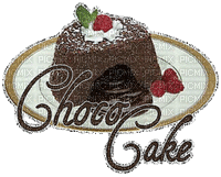 Choco Cake - GIF animasi gratis