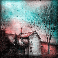 soave background animated gothic  pink teal - GIF animate gratis
