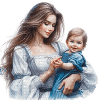 Mother and child - png gratis