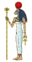 Egyptian Goddess Sebast - GIF animado gratis