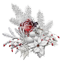 zimowa dekoracja - GIF animé gratuit