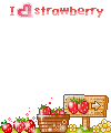 Strawberry - GIF animado grátis
