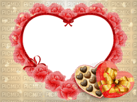 Valentine frame - безплатен png