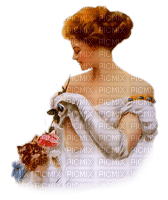 kikkapink woman vintage bride - png ฟรี