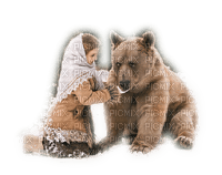 loly33 femme ours - png grátis