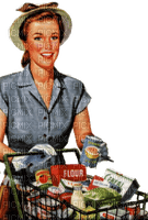Vintage Housewife - png gratuito