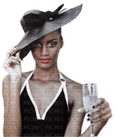 Kaz_Creations Woman Femme Glass - PNG gratuit