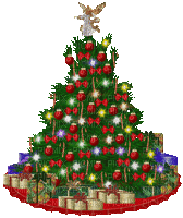 Weihnachtsbaum - Gratis animerad GIF