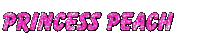 Princess Peach Text - 免费动画 GIF