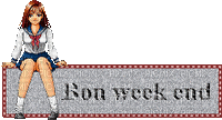 Bon Week end _Scout - GIF animado gratis